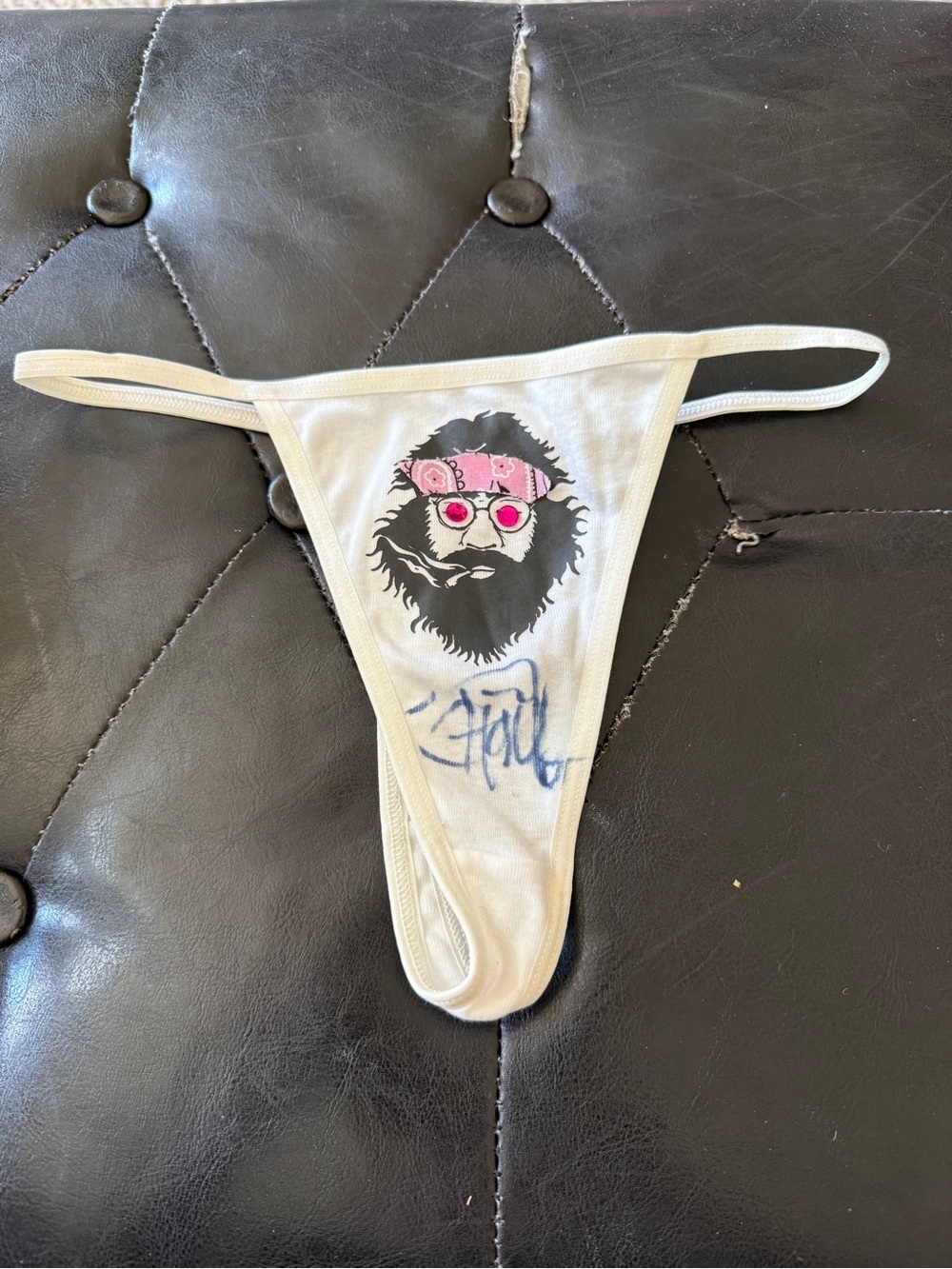 Signed Tommy Chong stoner concert thong